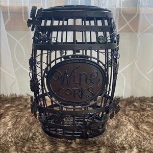 Cork Cage Wine Barrel